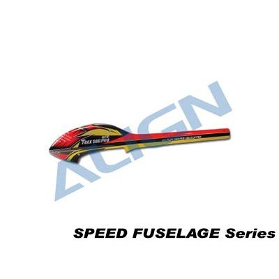 [ALIGN] T-Rex500E Speed Fuselage(Red&Yellow)