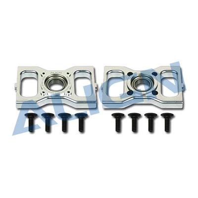 [ALIGN] T-Rex600N Metal Main Shaft Bearing Block/Silver