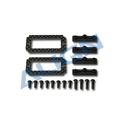 [ALIGN] T-Rex600 Carbon Fiber 18G Servo Adapter Plate
