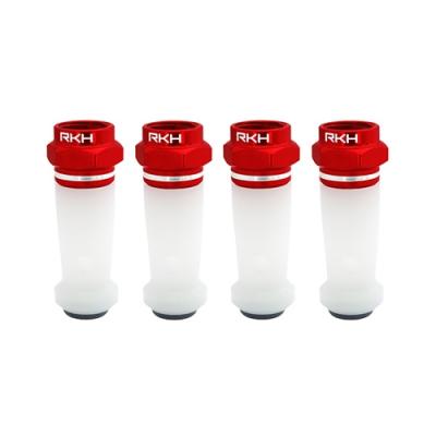 CNC AL and Delrin Leg Set (Red) - Blade 200 QX