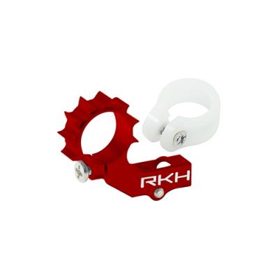 CNC AL 6mm Tail Motor Mount Set (Red) - Blade Nano CPX