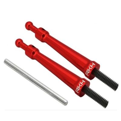 CNC AL Canopy Mount Set (Red)-Blade 230 S �ɼ�