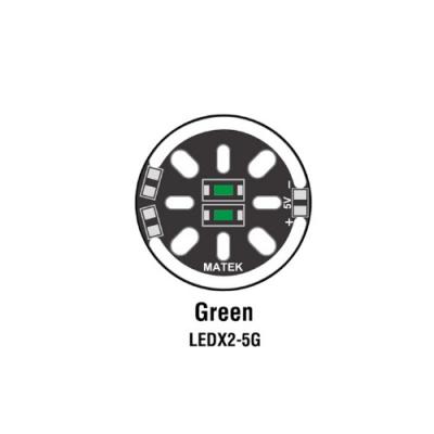 [Matek] ���� LED ��Ŭ X2 ���� ����Ʈ�� (5V / �ʷϻ�)