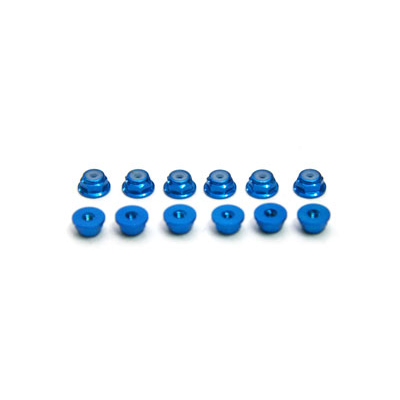 [HT] M2 Self Lock Nut w/Flange(Blue)