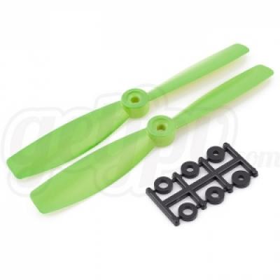 HQProp 6x4.5R Bullnose ����ġ Green 2pcs