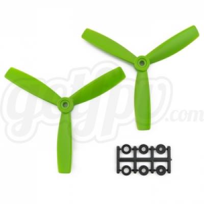 HQProp 5x4.5x3 ����ġ Bullnose Propeller - (Set of 2 - Green)