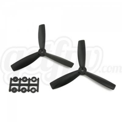 HQProp 5x4.5x3R ����ġ Bullnose Propeller - (Set of 2 - Black)
