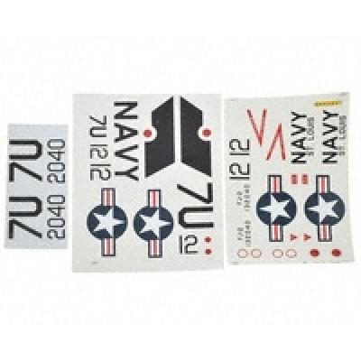 [E-flite] FJ-2 Fury 15 Decal Set (�����Ǹ�)