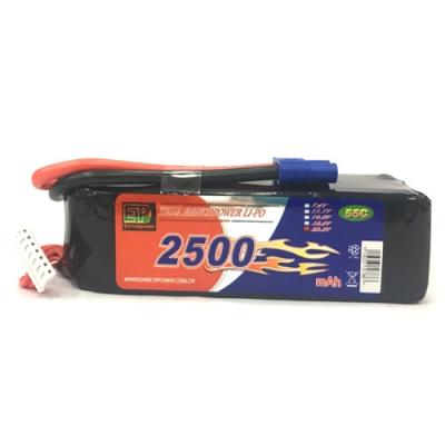 [EP POWER] 22.2V 2500mah 55C ��Ƭ������ ���͸� -  EC3