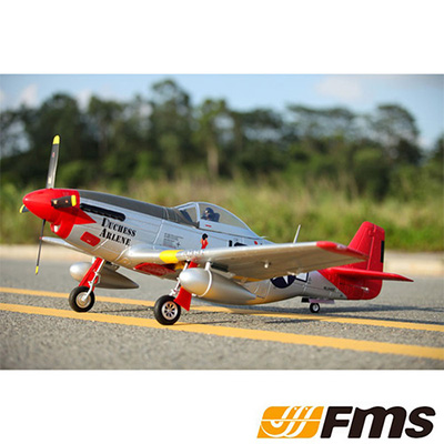 [FMS] P-51D V8 RED Tail 1400mm EPO PNP
