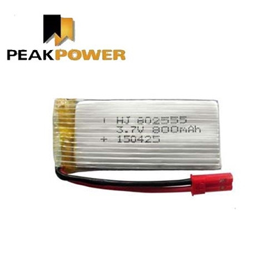 [PEAKPOWER] 3.7V 800mah 25C ��Ƭ������ ���͸� - JST��