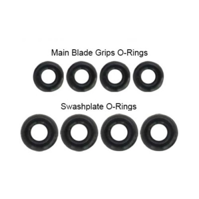 [RAKONHELI] Head Rubber O-Ring Set - Blade 200SRX/S