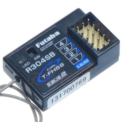 [Futaba] ��ǰ R304SB 4ä�� T-FHSS ����� ���ű� (�ڷ���Ʈ�� ����)