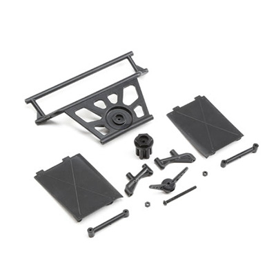 [TEAM LOSI] Cage Rear, Tower Supports,Mud Guards: SuperRockRey