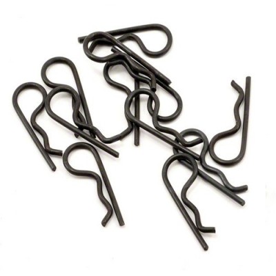 [TLR Racing] Team Losi Racing Body Clips (Black) (12)  1/10,1/8 �ٵ���
