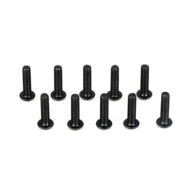 [TLR Racing] Button Head Screws, M3 x 12mm (10)