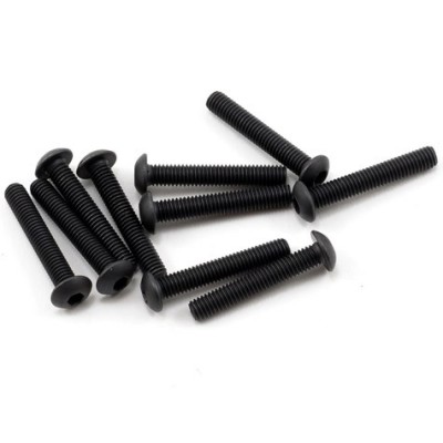 [TLR Racing] Team Losi Racing 3x18mm Button Head Screws (10)