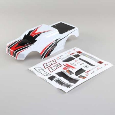[TEAM LOSI] Body Set, Painted, White: TENACITY MT �׳���Ƽ ���� �ٵ�(�����Ϸ�)
