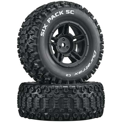 [DURATRAX] Duratrax Six Pack SC C2 Mounted Slash 4x4/Blitz F/R (2)