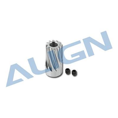 [ALIGN] T-Rex500L Motor Slant Thread Pinion Gear 12T