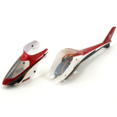 [E-flite] Blade Complete Canopy w/Installed LEDs (Red) (mCX2)