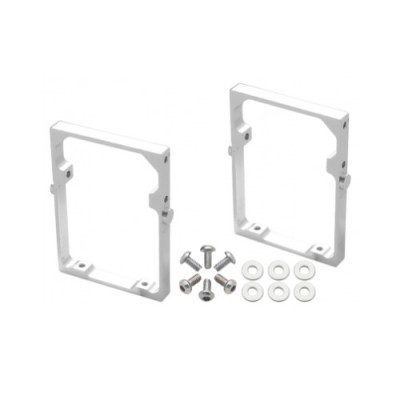 [RAKONHELI] LIONHELI CNC AL Tail Boom Adappter (2) (use with Original Frame, for 250CFX-GFC) (Silver)  Blade 250 CFX �ɼ�