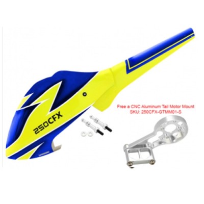[RAKONHELI] LIONHELI Airbrush Fiberglass Fuselage Combo 03 - Blade 250 CFX �ɼ�   ��������Ÿ�Ϲٵ�