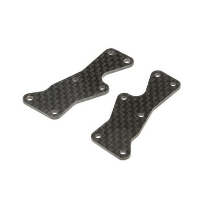 [TLR Racing] Front Arm Inserts, Carbon: 8X  �ɼ�