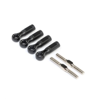 [TLR Racing] Turnbuckle, 4.5mm x 45mm (2): 8X