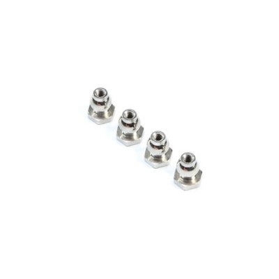 [TLR Racing] Suspension Ball, 6.8mm, Flanged (4): 8X