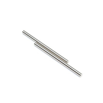 [TLR Racing] Hinge Pins, 4 x 66mm, Electro Nickel (2): 8X