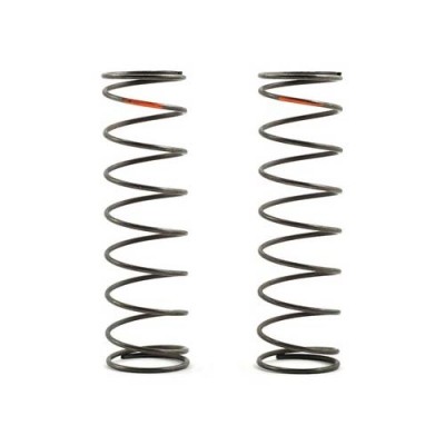 [TLR Racing] Team Losi Racing 16mm EVO Rear Shock Spring Set (Orange - 4.0 Rate) (2)