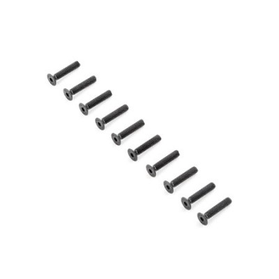 [TEAM LOSI] Flat Head Screws, M4x20mm (10)