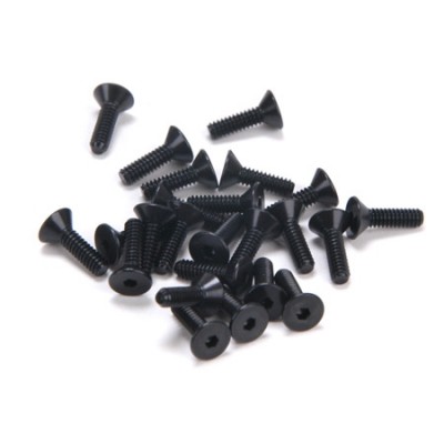 [TEAM LOSI] 2-56 x 5/16 Flat Head Screws (24)