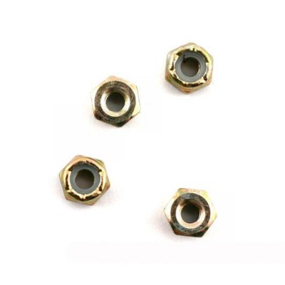 [TEAM LOSI] Team Losi 5-40 Locking Nuts, Steel (4) - 5-40 ��ŷ��Ʈ, ��ƿ 4������ - ��ġ������