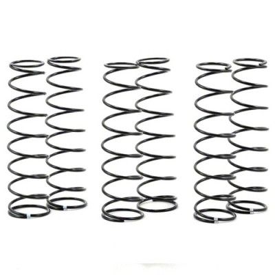 [TLR Racing] 16mm Rear Shock Spring Set (3 pr.): 8T 3.0