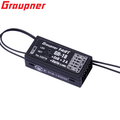 [GRAUPNER] GR-18 3XG 3A VARIO  9ä�� 2.4GHz HoTT �����, ���� 6�� ���̷� ���ű�