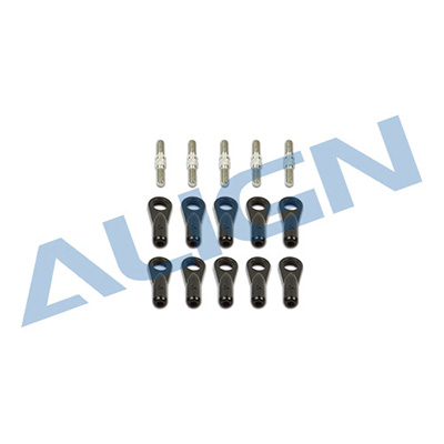 [ALIGN] T-Rex470L/LM Counter Thread Main Linkage Rod Set