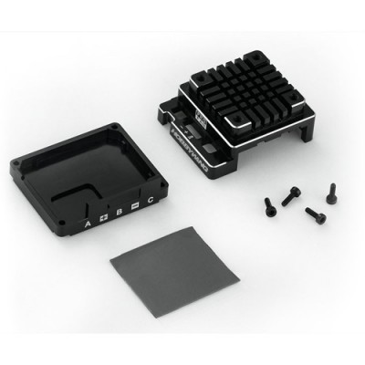 [HOBBYWING] X120A-V3.1 Aluminium Cases Set-BLACK  (�Ϻ��� X120A-V3.1 ���ӱ� ���̽�)