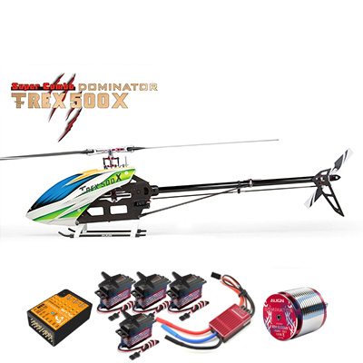 [ALIGN] T-Rex500X Super Combo(Belt Version) - ����, ���ӱ�, ���ͽ� ����3��, ����  ����1��, ����ũ�κ�Ʈ ���̷� ����