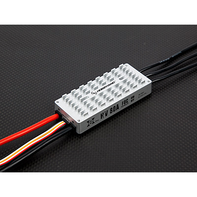 [HOBBYWING] Sine-Wave ESC(80A/HV) for Xrotor6(6215) Motor (G1/G2 ����)