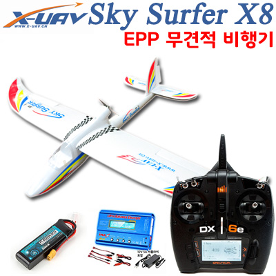 [X-UAV] 1372mm ��ī�̼��� X8 �Թ��ڿ� ������ EPO���� ����Ʈ�� DX6e 6ä�� ������ ���� Ǯ��Ʈ