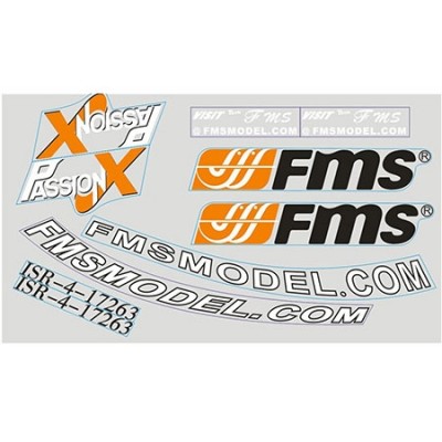 [FMS] Decal Sheet 1.4m : F3A Olympus (�����Ǹ�)