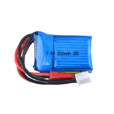 [PEAKPOWER] 7.4V 250mah 25C ��Ƭ������ ���͸� - JST��