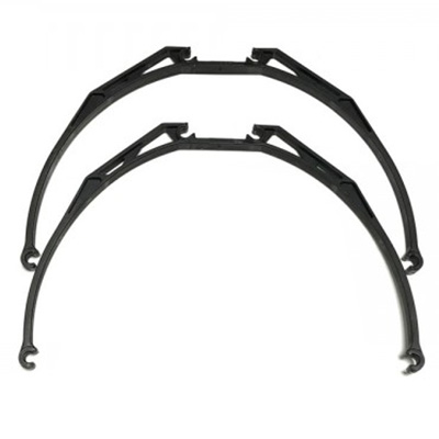 [TR] IRON-MAN F450/550/680 Plastic Landing Skid (Black / 2�� 1��Ʈ)