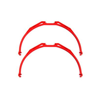 [TR] IRON-MAN F450/550/680 Plastic Landing Skid (Red / 2�� 1��Ʈ)
