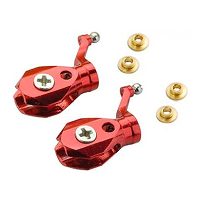 [MH] Precision CNC Aluminum Main Blade Grip Set (Red) for Blade mCP-X �ɼǺ�ǰ