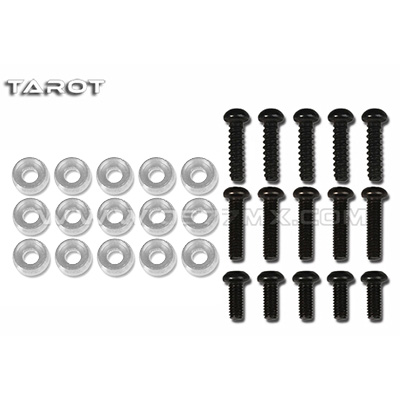 Tarot 500cf Frame Hardware (Silver)