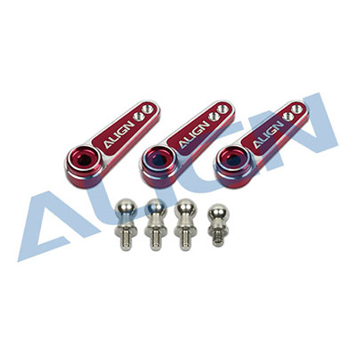 [ALIGN] D6FF Metal Servo Horn(M2.5) - Red (700X)
