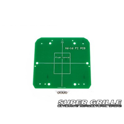 [SHR] X4-10S/X6-10/16/20 Super Grille - FC(IMU) Mount Board